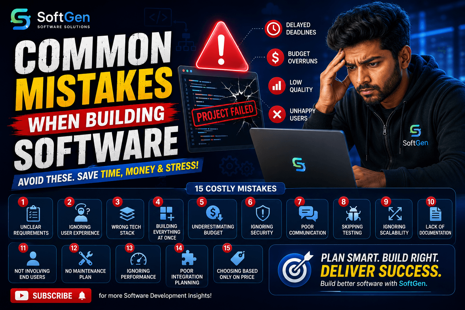 Common Mistakes When Building Software