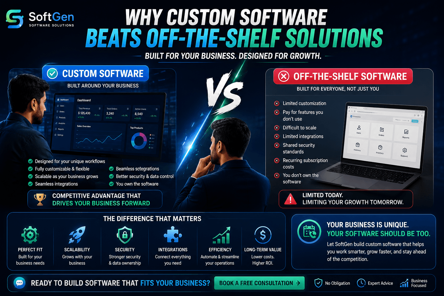Why Custom Software Beats Off-the-Shelf Solutions: Complete Guide (2026)