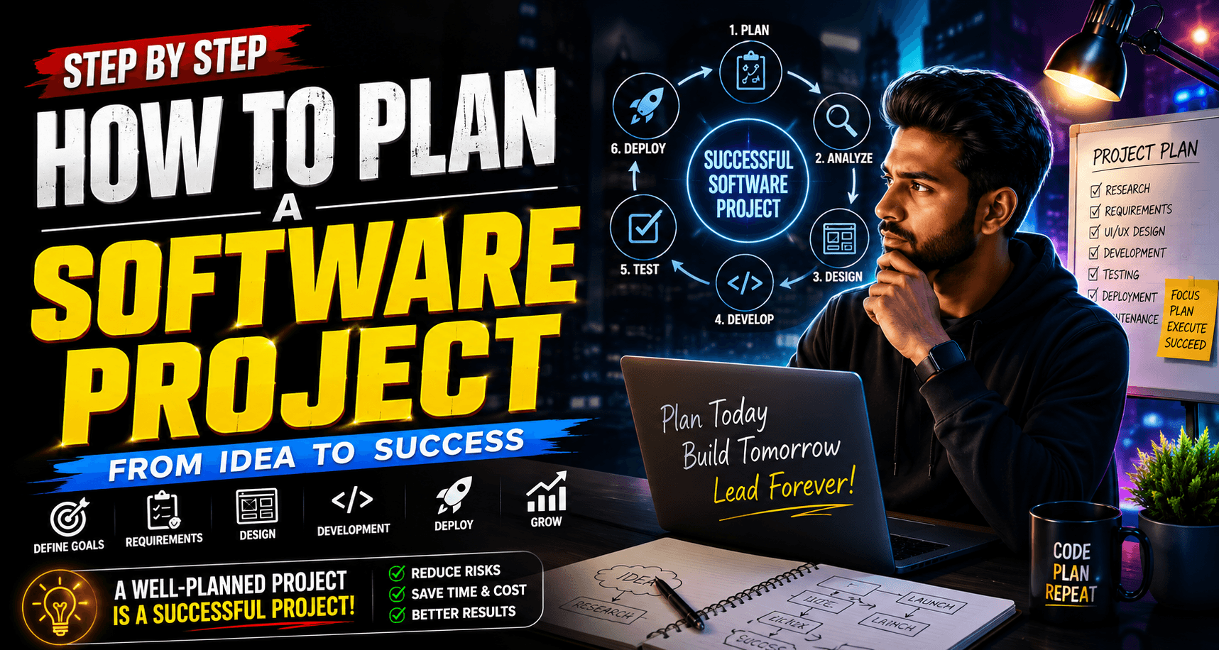 How to Plan a Software Project: A Step-by-Step Guide for Businesses