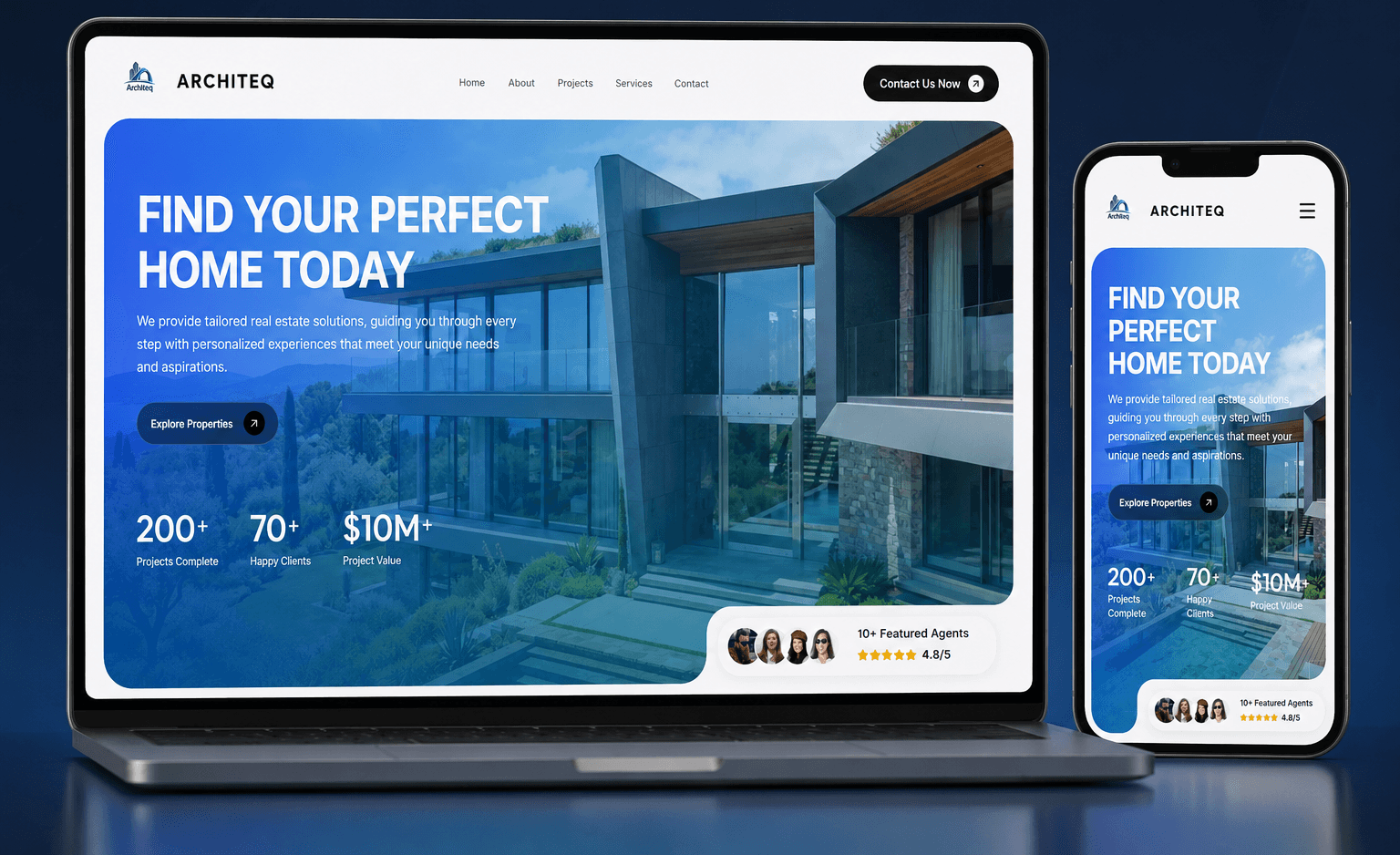 Architeq – Premium Architecture & Interior Design Portfolio