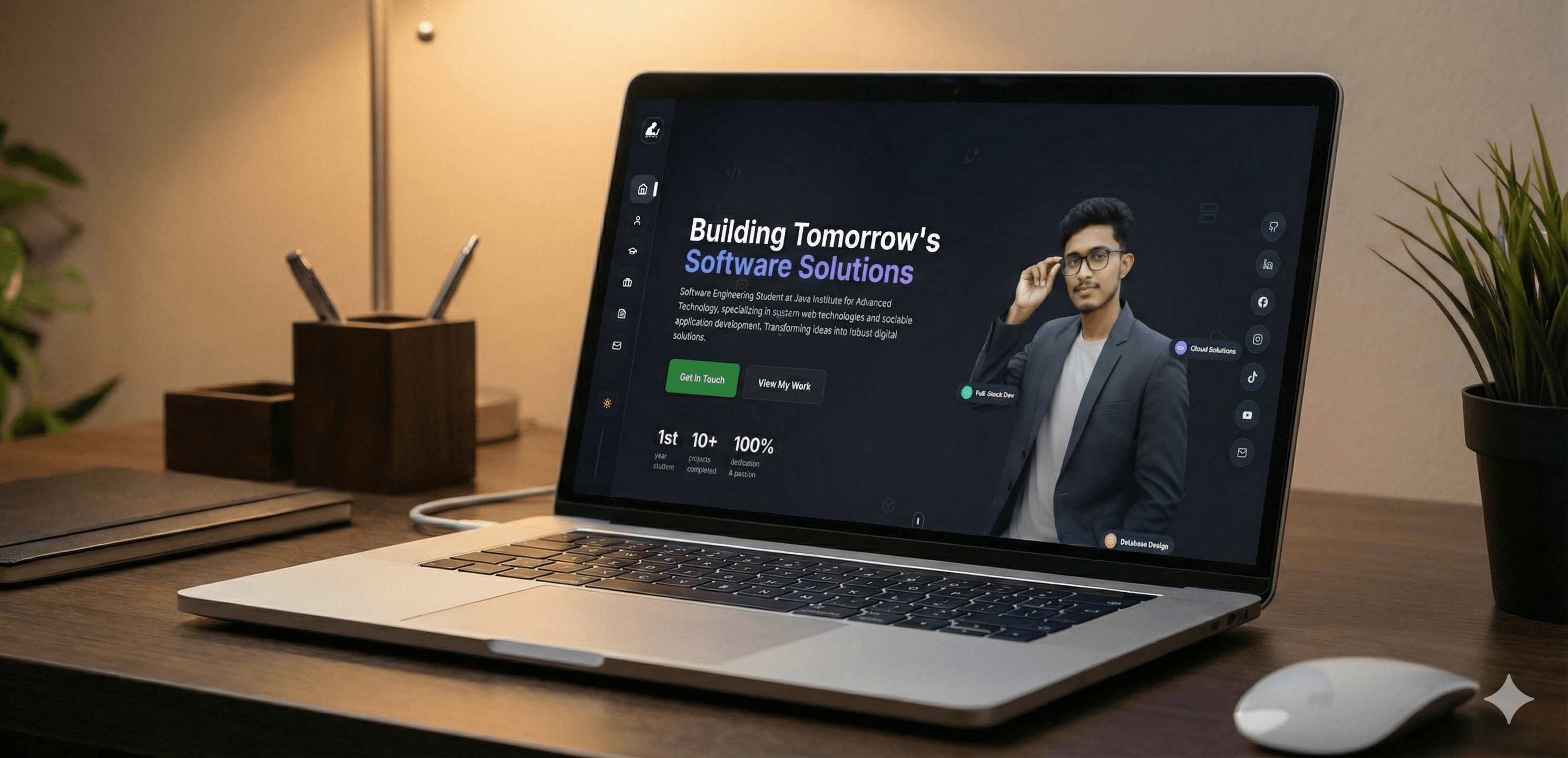 Professional Brand Identity Website