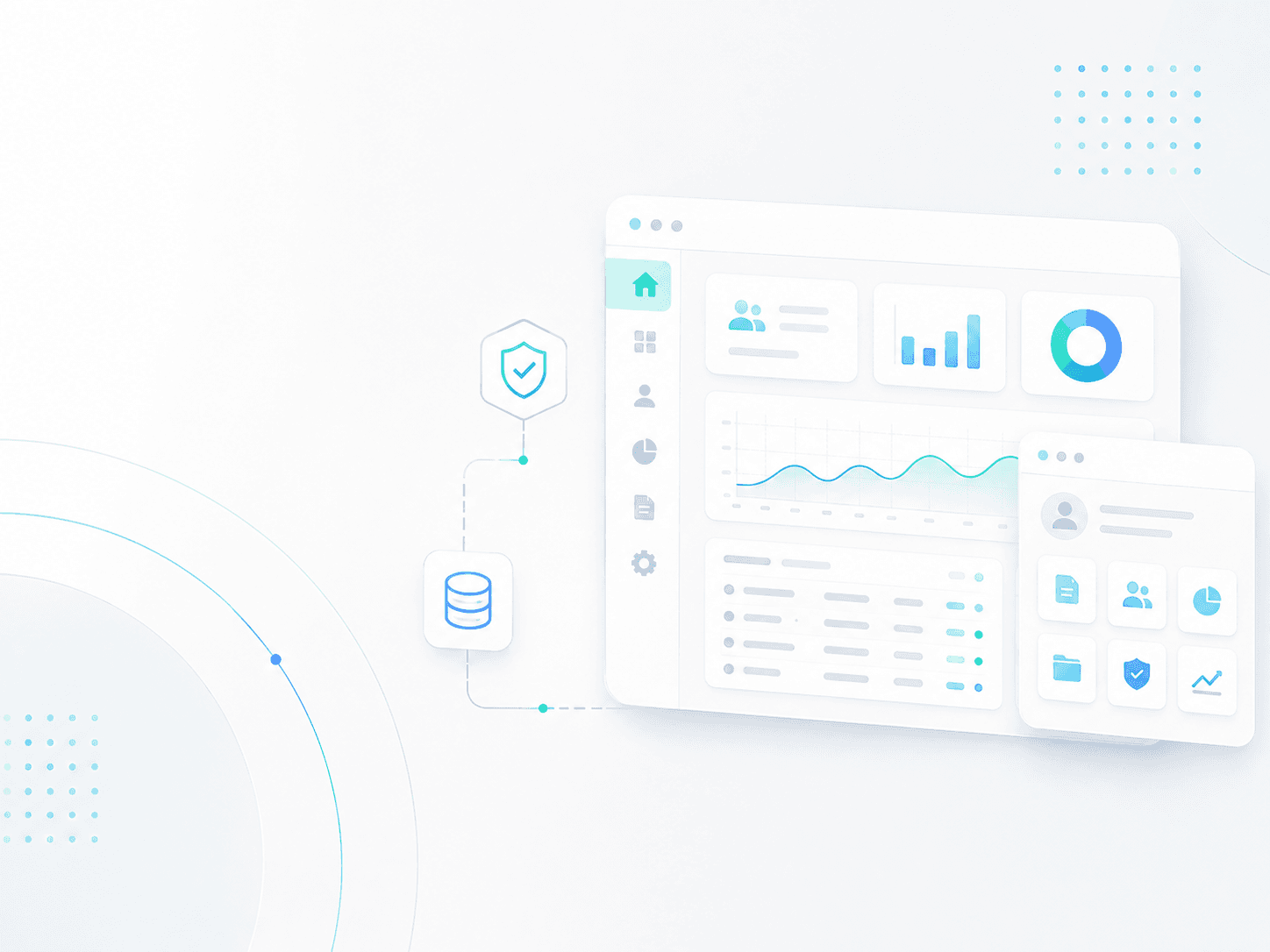 Custom Business Portals Background